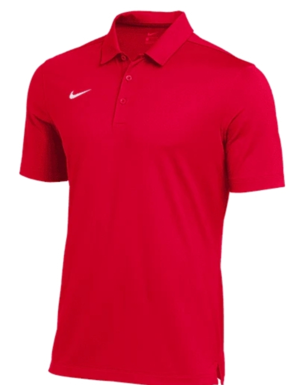 Nike Red Short-Sleeve Performance Polo